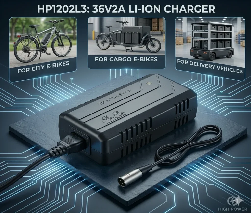 E-bike battery charger solutions for electric bicycles and e-bikes
