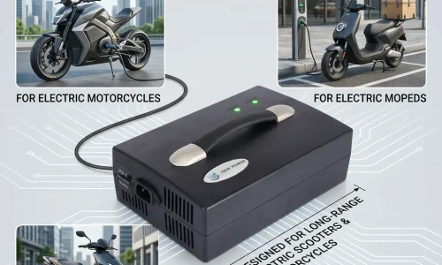 Motorcycle battery charger solutions for rechargeable motorcycle batteries